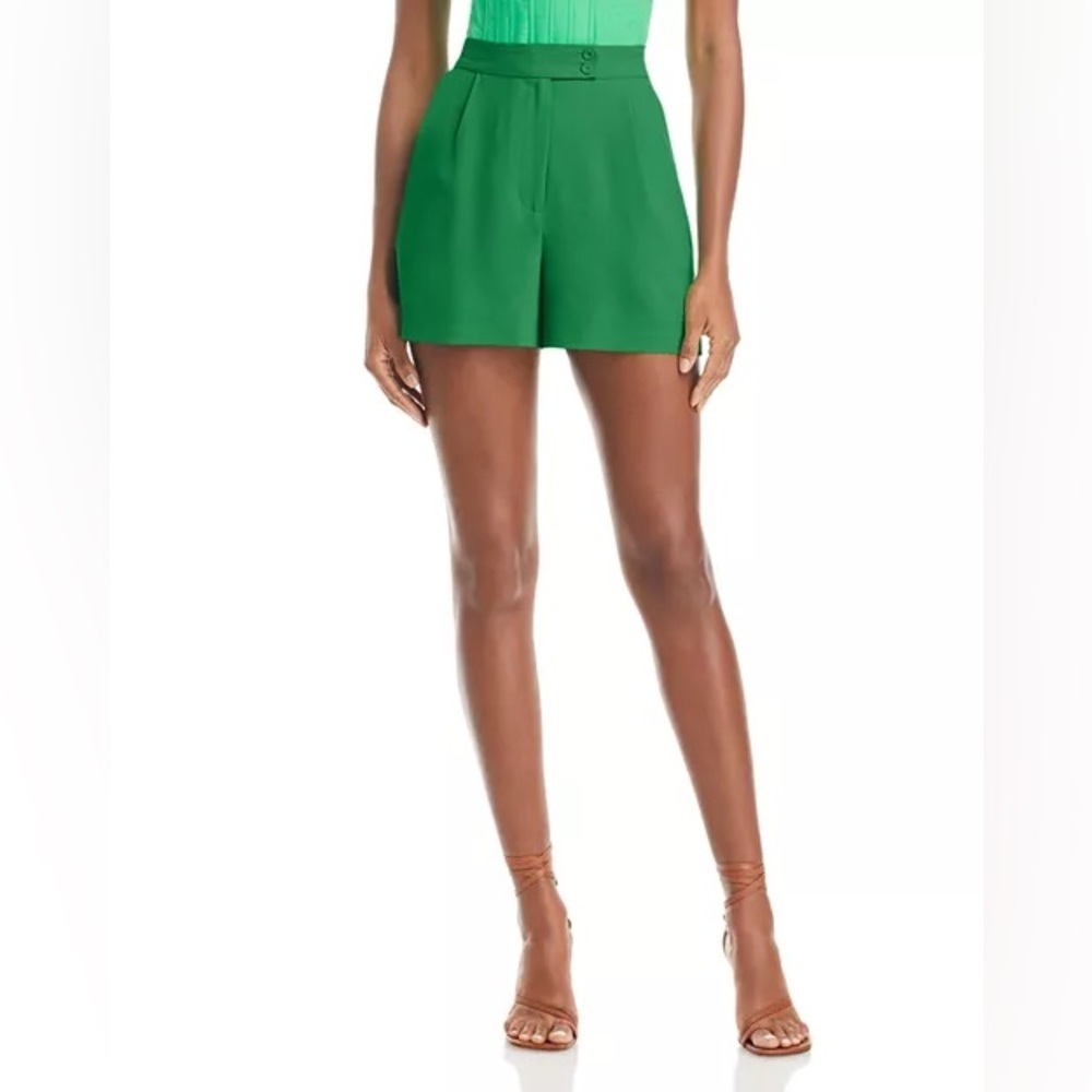 AQUA for Bloomingdale's Banded Shorts in Green NWT | Size Medium
